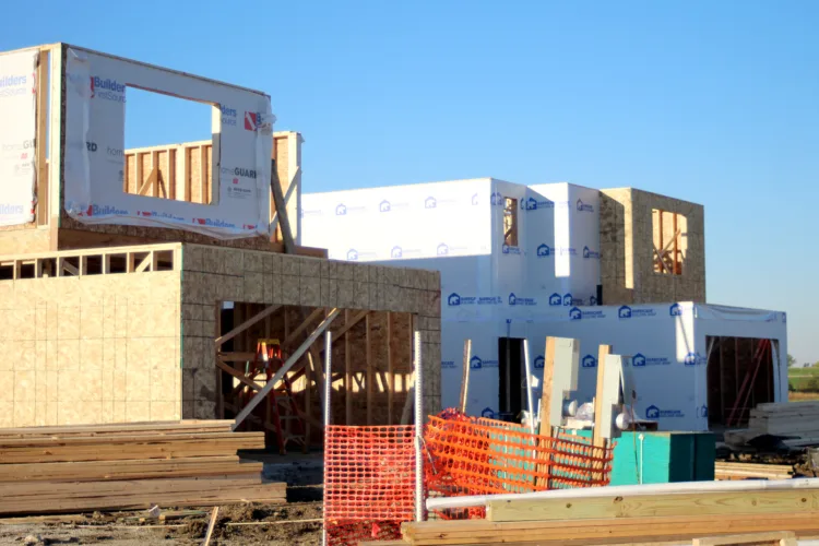 Four new homes going up in Lynx Development
